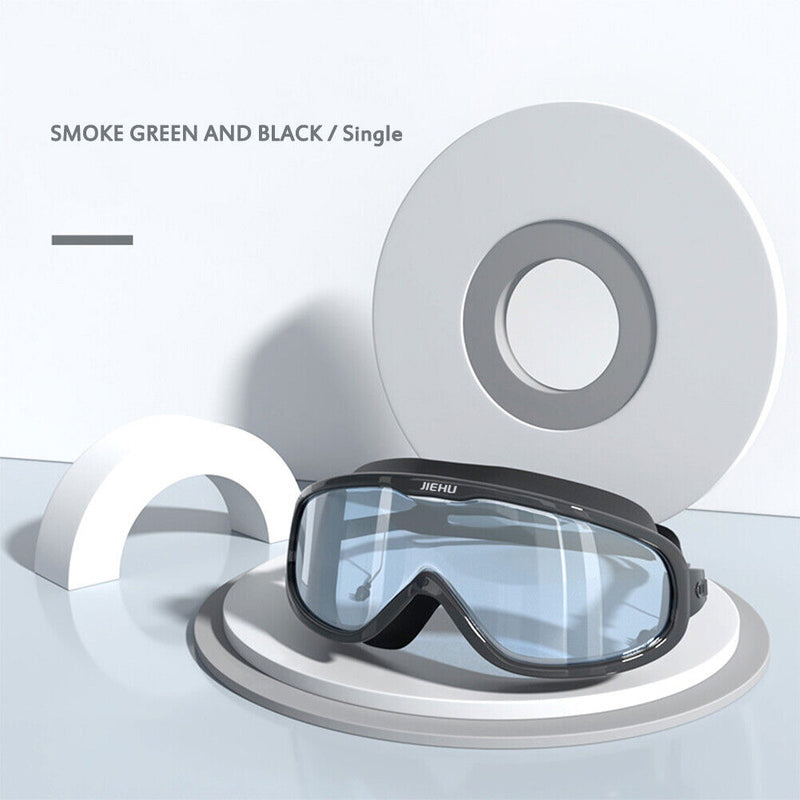 Swimming Glasses Waterproof Anti-fog Adults Swim Diving Goggles (Black) Newly