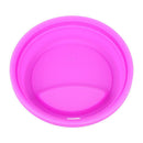 Silicone Cup Lid Reusable Anti-dust Leakproof Insulation Cover (Rose Red) A