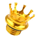 Aluminum Gas Cap Cover Fuel Door Golden for Yamaha Motorcycle