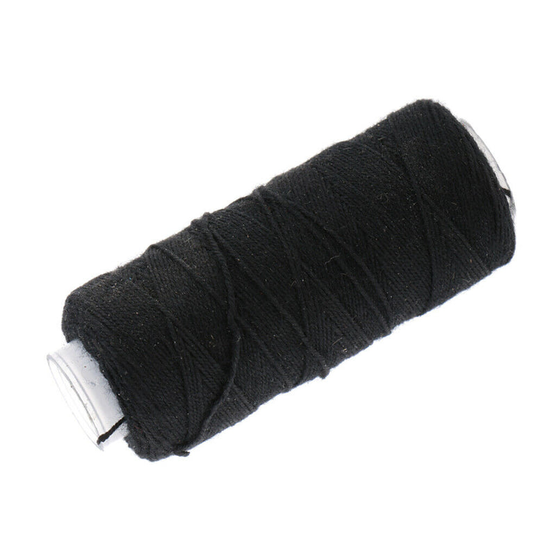 1 Roll Hiking Beach Bonded Tent Sewing Thread Cord Guide Line Black 100m