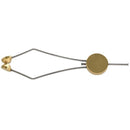 Ceramic Lined Tipped Fly Tying Disc Bobbin Holder Brass Cone Head Ceramic TuY5U6