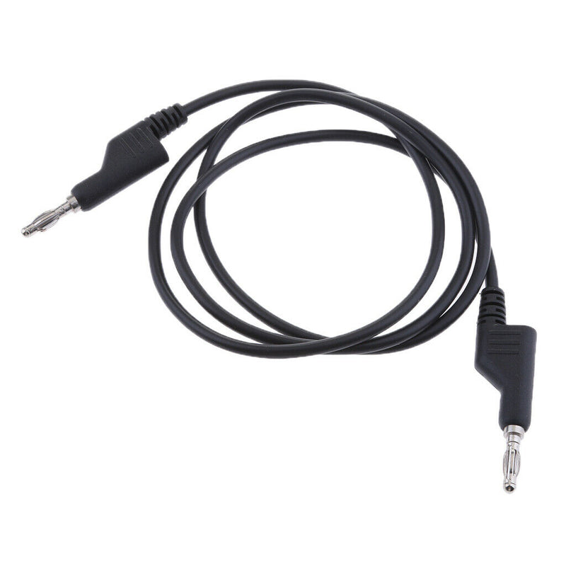 5Pieces Test Lead Banana Plug Male Stackable to Banana Plug 39inch