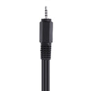 1.5m/4.9ft 2.5mm Male Plug to 3 RCA Male Composite AV Audio Video Cable