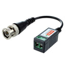 2 networks CAT 5 camera CCTV BNC coaxial passive video balun UTP transceive