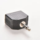 3.5mm Stereo Y Splitter Audio Adapter - 1/8" Male Plug to 2 Dual Female Jacks ES