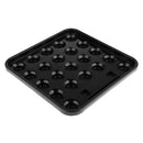 Heavy duty Standard Billiards Pool Ball Tray for 22 Balls 2.05 Inch Black