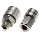 10 PCs Euro Hose Fitting Male Female Quick Release Air Line Hose Couplings  D5Q5