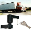 Trailer Hitch Coupler Small Lock Zinc Alloy 1/4 Inch For Car A9R0 Pretty Ac V0V5