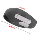 1 Pair Motorcycle Plastic Hand Guard Cold Wind Deflector Shield Black