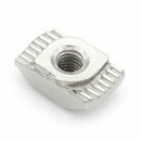 100pcs M5x10x6 For 20/30 Series Slot T-nut Sliding T Hammer Drop In Nut