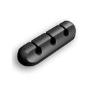 Cable Organizer Silicone Usb Cable Winder Flexible Cable Management Clips W J1O7