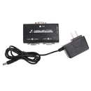 1pc 1 to 2 250MHz HD VGA UHD Signal Splitter Video Duplicator Amplifier