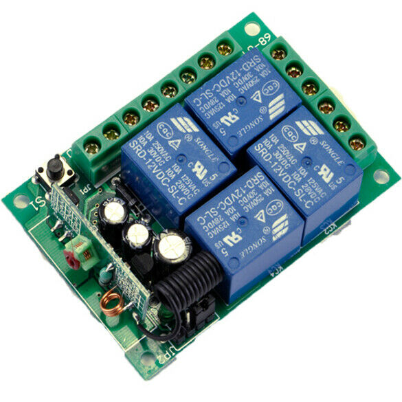 New DC 12V Wireless Remote Control Switch Module and Car Remote Control 433