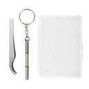 Eyeglass Repair Kit, Screw-in Improved Air Chamber Anti-Slip Silicone Nose Pads
