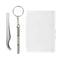 Eyeglass Repair Kit, Screw-in Improved Air Chamber Anti-Slip Silicone Nose Pads