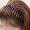 1 x Wavy Hair Head Hoop Band Black Mens Women Unisex Headband Hairbands~New I4E0