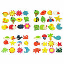 12pcs Fridge Magnet Wooden Cartoon Animals Novelty Magnets Colourful Kid's Sale