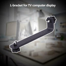 360 Degrees Rotation L Shaped Bracket for TV Computer Type Display Rack