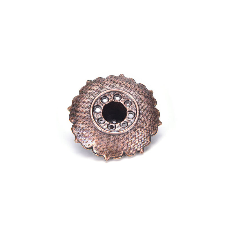 9 Holes Lotus Incense Burner Holder Flower Statue Censer Plate For Sticks&Cone Z