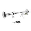 12V/24V Single Trumpet Air Horn Compressor Kit Powerful Loud 150db for Truck