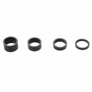 Bicycle carbon spacer black A Head 1-1/8" carbon spacer 5/10/15/20 mm set K5Y9