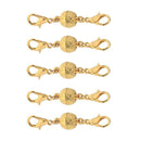 10pcs 8mm Ball Magnetic Clasp with Lobster Clasp Connector Jewelry Findings