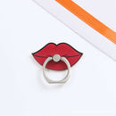Rainbow Lip Fruit pattern Phone Holder RingPhone Stand Banana Finger RingOZ