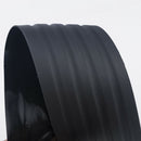 Universal Car Black Rear Bumper Sill Protector Plate Rubber Cover Guard Trim Pad