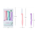 3x Eyebrow Razor Trimmer Facial Shape Grooming Hair Blade Beauty Cutting T XGG