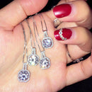 New Fashion Crystal Charm Pendant Jewelry Chain Chunky Statement Choker Necklace