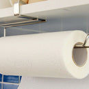 Kitchen Paper Holder Hanger Tissue Roll Towel Rack Bathroom Toilet Sink Doo M3H7