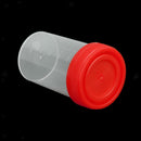 10Pcs 60ml Graduated Measuring Specimen Cup Sterile Container with Lid