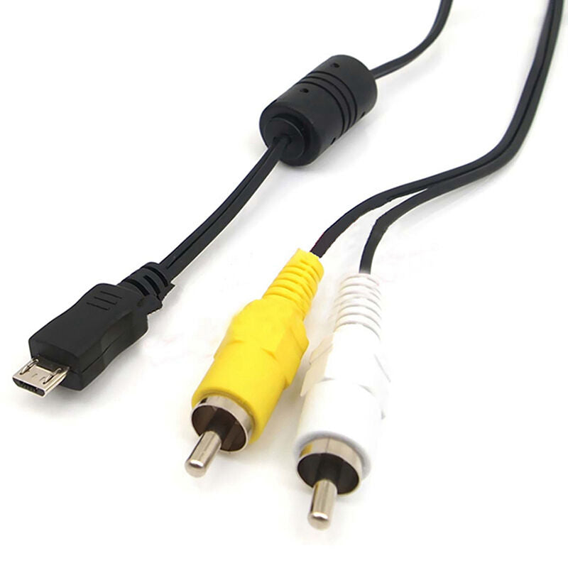 Micro USB Male to 2 RCA-AV Adapter Audio Video Cable for Android Mobile-Phone