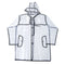 Eva Transparent Raincoat Waterproof Raincoat Outdoor Travel Track Hooded Po Z3O8