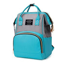 Hit Color Mommy Travel Backpacks Nylon Maternity Nappy Top-handle Bags (4) A