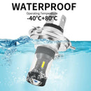 H4/BA20D/P15D 36W Motorcycle Headlight Bulb 3000LM Headlamp H4 Yellow
