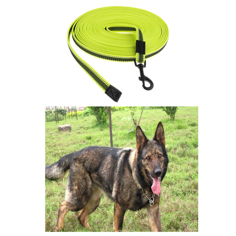 Durable Nylon Braided Dog Leash Pet Dog Training Tracking Obedience Rope Long