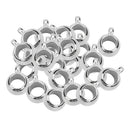 300xPendant Clasps Connectors Bail Beads fit European Charm Bracelet Jewelry