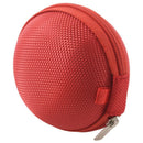 5X(Carrying Hard Case Bag for Earphone Headphone iPod MP3 red L5M5)