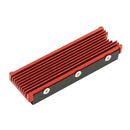 Aluminum Heatsink for PCIe NVMe M.2 2280 SSD with Silicone Thermal Pad, DIY