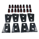 Car Door Hinge Cover Protector Trim Exterior Decoration For Jeep Wrangler JK
