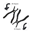 2Pcs Push Pin Pliers Set, 30 Degree and 80 Degree Plastic Fastener Remover  Y2X4
