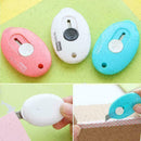 1pcs Plastic Mini Paper Envelope Stationery Hand Tool Random Color V4G7 E4D H3A8