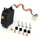 For WLtoys 12428 12423 25G Electric Servo Motor Upgraded Metal Steering Gea O4P6