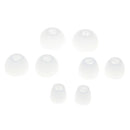 20 Pairs Silicone XS/S/M/L Eartips Eargels Earpads Ear Tips Gels Buds White