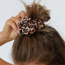 8Pc Soft Big Elastic Hair Rope Scrunchies For Women Girls Sweet Solid Hair