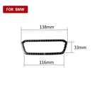 Carbon Fiber Headlight Switch Button Cover Trim Fit for BMW 3 Series G20 G2
