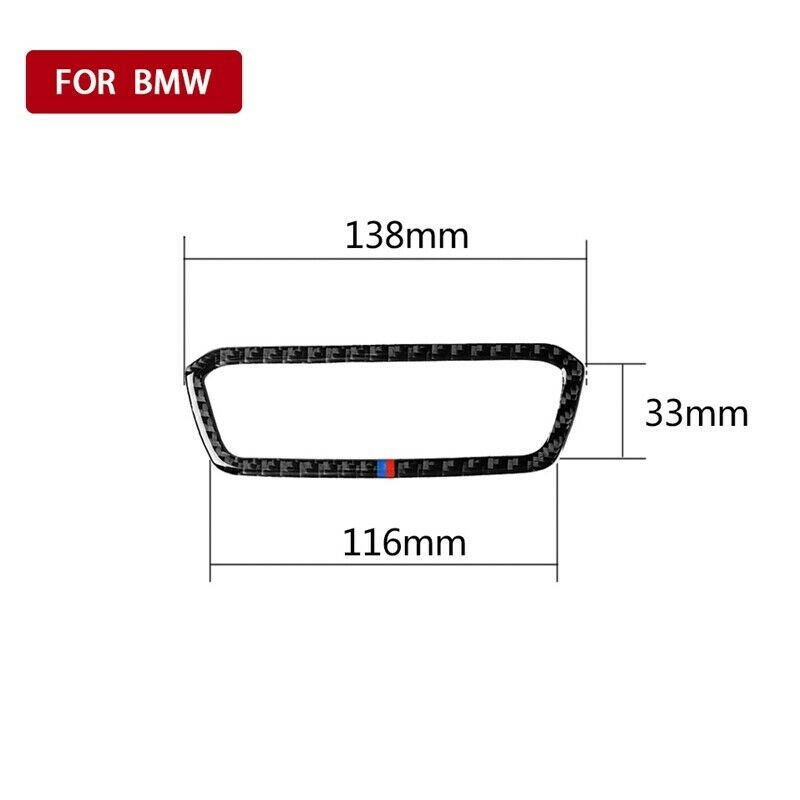 Carbon Fiber Headlight Switch Button Cover Trim Fit for BMW 3 Series G20 G2