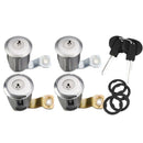 4Pcs Car Barrel Door Locks Keys Set 252522 9170.G3 for Peugeot Partner Citr