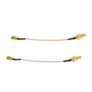 2x WiFi Antenna Extension Cable Lead Wireless SMA Female to SMA Male 12.5cm